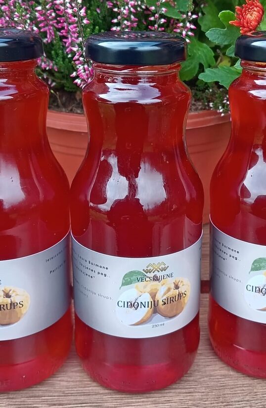Cidoniju sīrups - 250ml